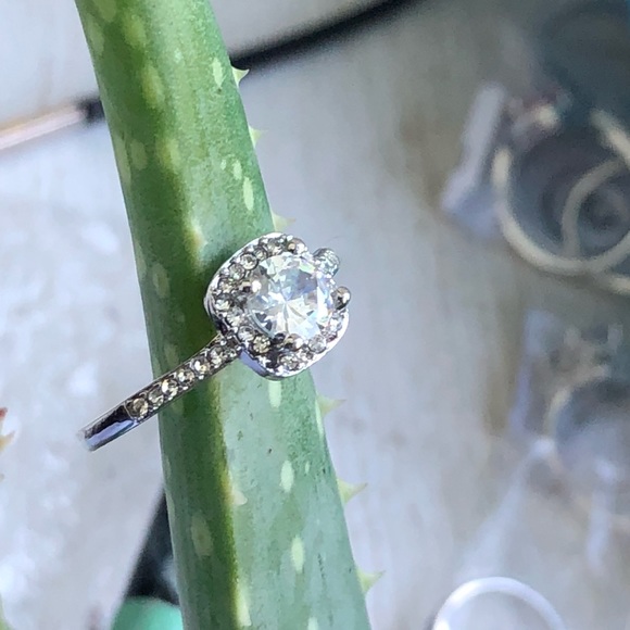 High quality cz sterling silver plated ring - Picture 8 of 8